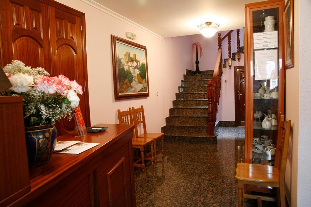 Hotel Pousada Vicente Risco Castro Caldelas Bagian luar foto